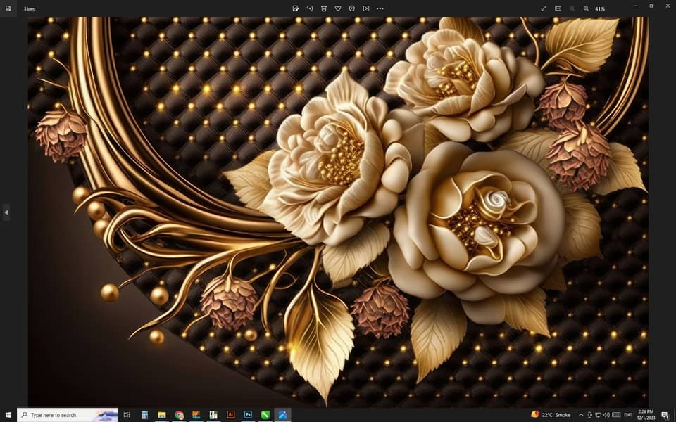 3D Wallpaper / Customized Wallpaper / Canvas Sheet / Office Wallpaper 10