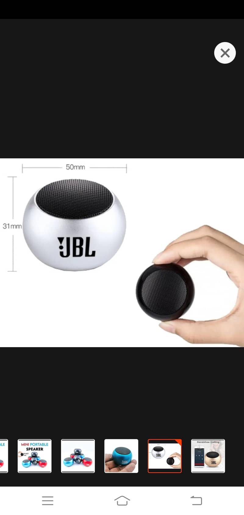 JBL portable speaker new box pack best quality 2