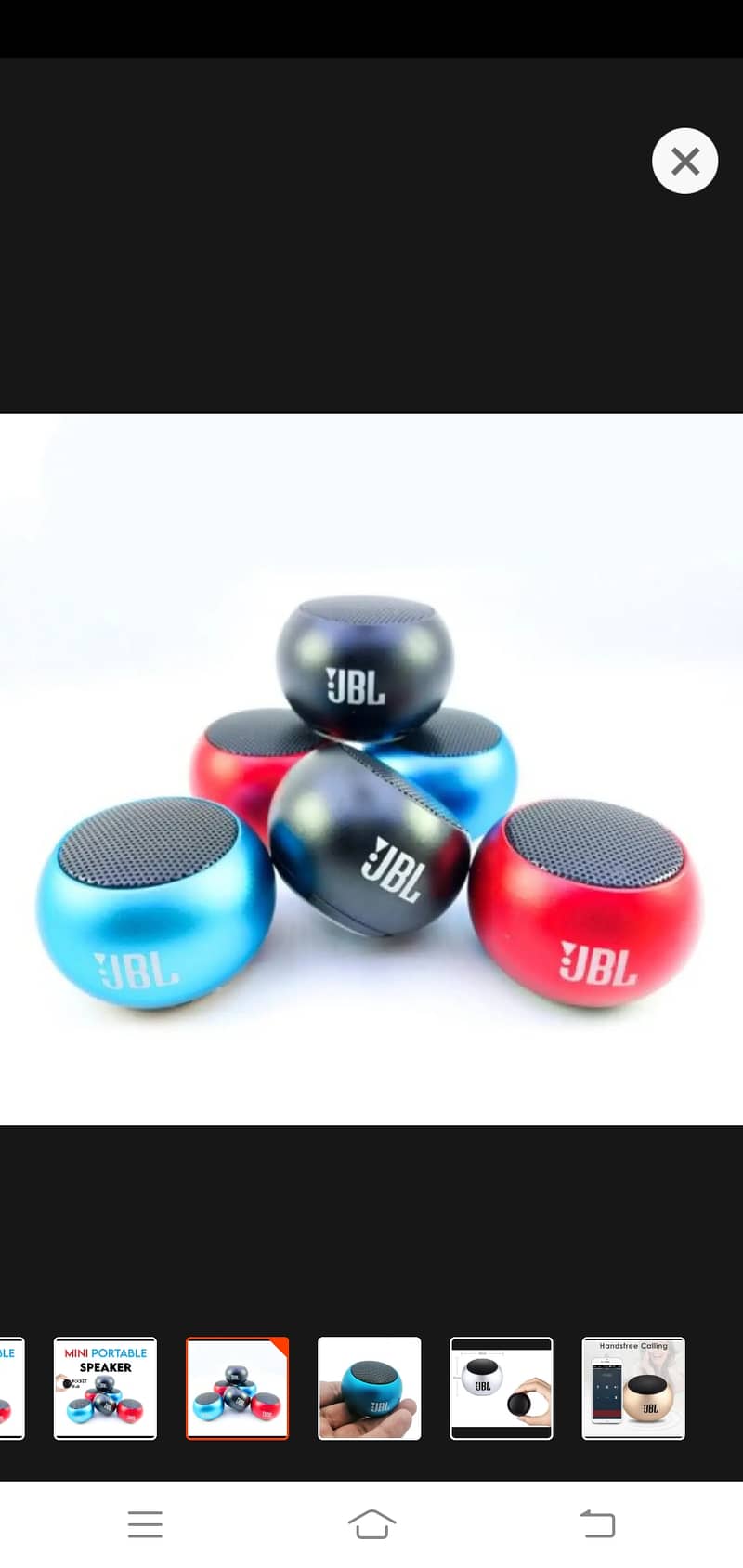 JBL portable speaker new box pack best quality 4