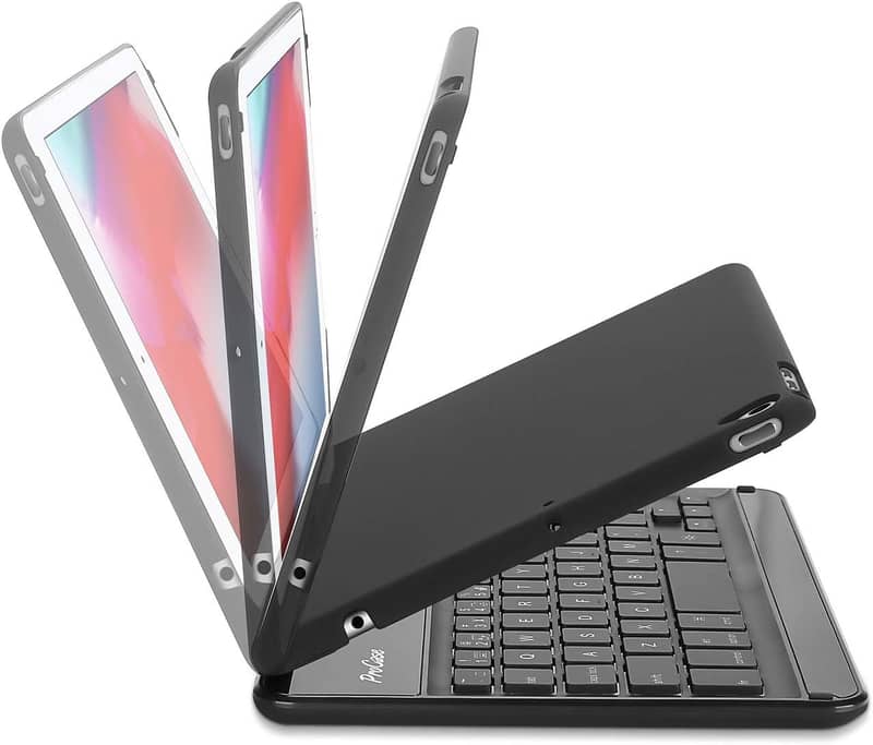 Jelly Ergo Backlit Keyboard Case with Touchpad for All iPad Pro's 8