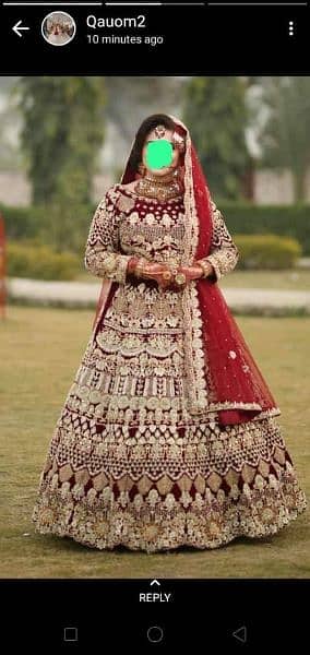 Rent wedding Lehnga/ Rent bridal Lehnga / Rent Maxi / Lehnga on rent 3