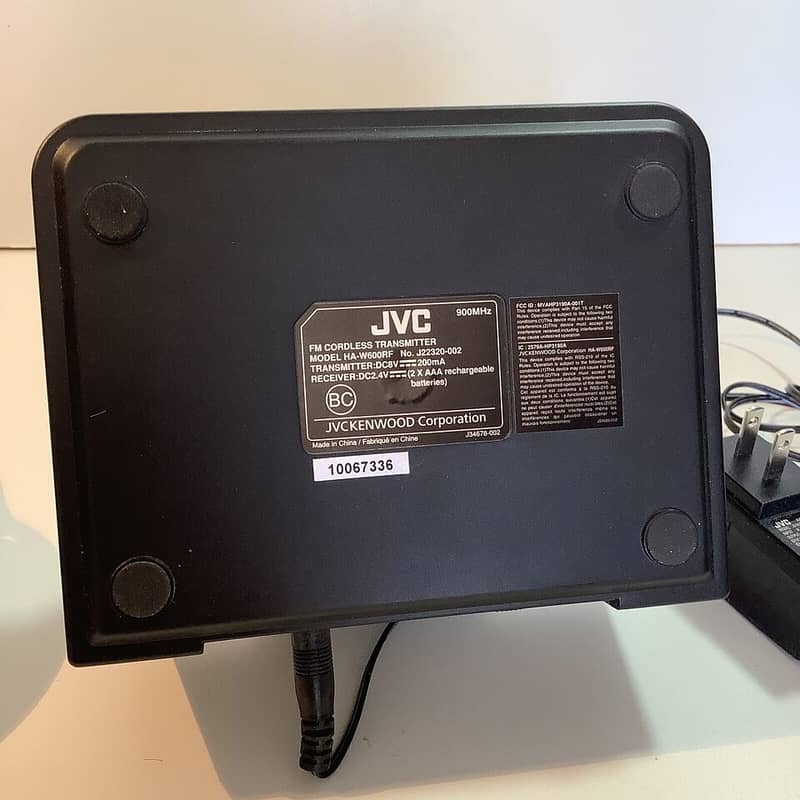 JVC 900MHZ HA-W600RF  Wireless Headphones 15