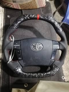 MARK X carbon fiber and forge sports design multimedia steering 0