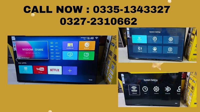 32 INCH SMART LED TV WITH MOBILE WIRLESS DISPLAY 3