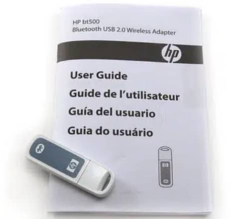 HP- Usb Bluetooth Dongle BT500 0