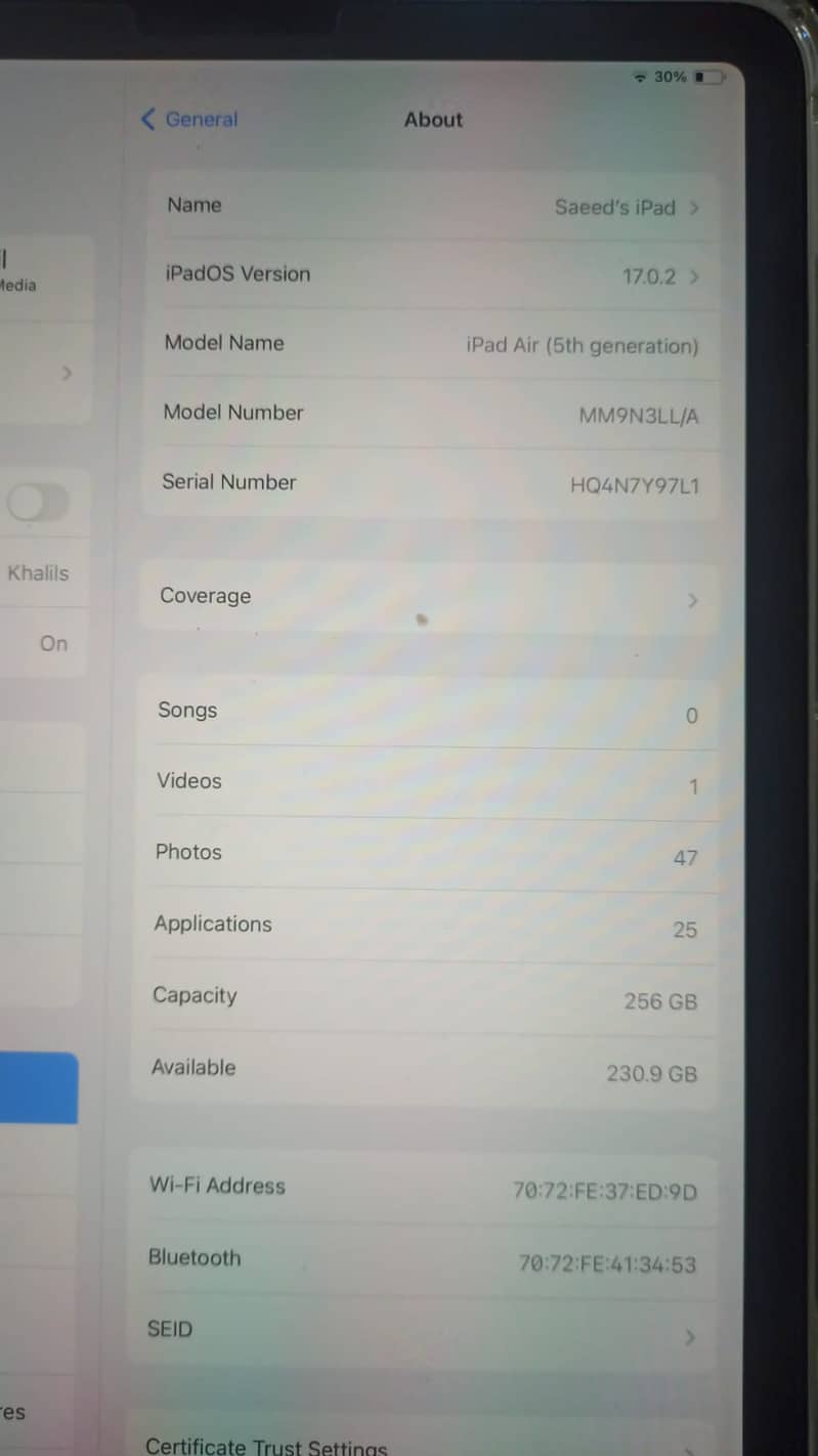 Ipad Air 10 5th Generation 256 Gb 3