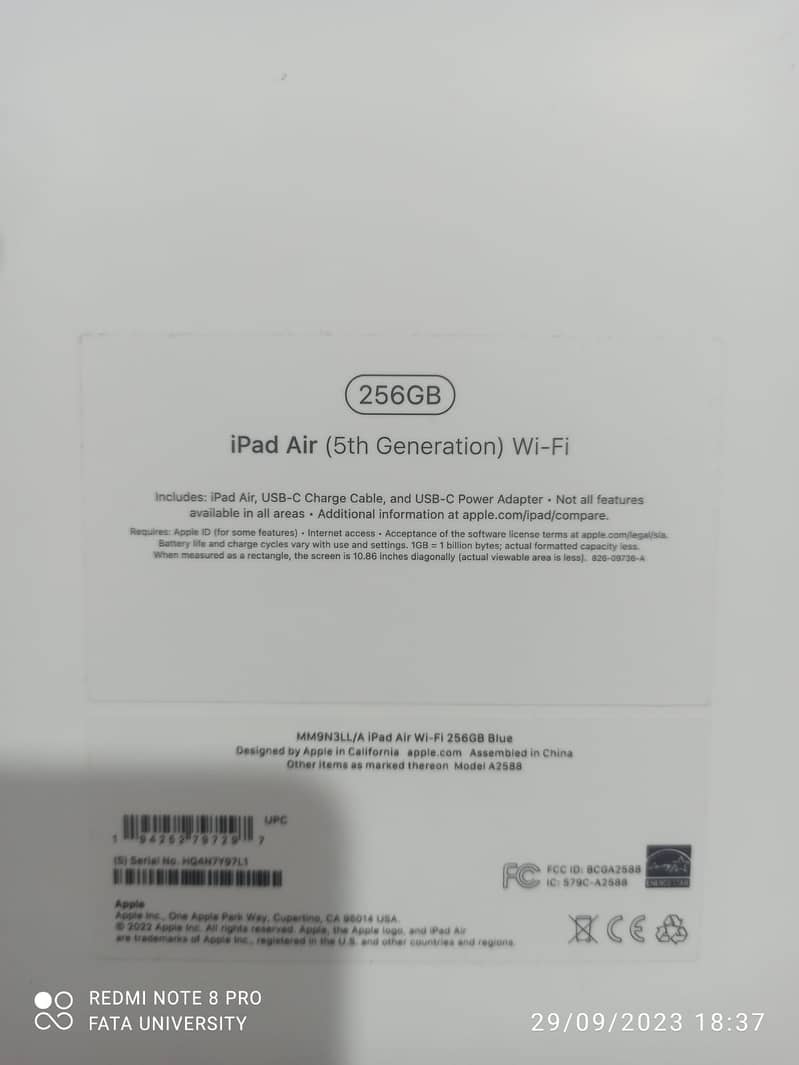 Ipad Air 10 5th Generation 256 Gb 4