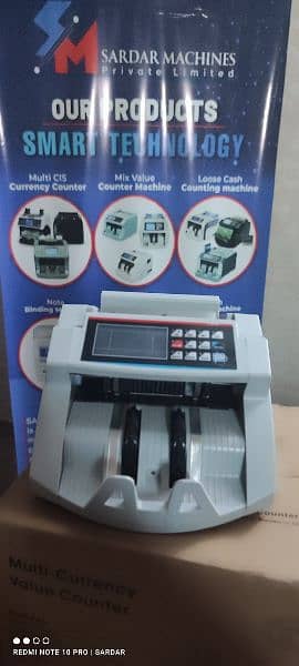 Cash currency note counting machine in Pakistan with fake note detecte 15