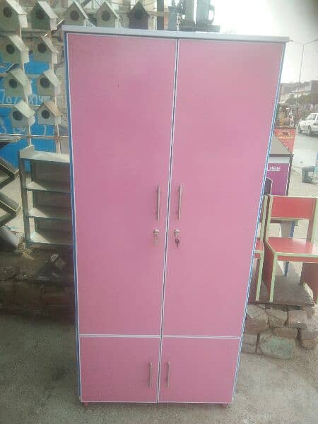 High quality colour ful kid almari cupboard available 5