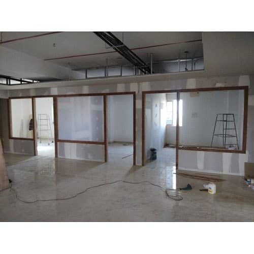 GYPSUM DRYWALL PARTITION, GLASS PARTITION, FALSE CEILING 7