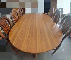 Dining table 6 chairs set