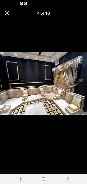 majlis sofa/Arabic Majlis/Arbi Sofa/ running foot 03044333349 3