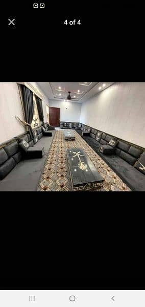 majlis sofa/Arabic Majlis/Arbi Sofa/ running foot 03044333349 0