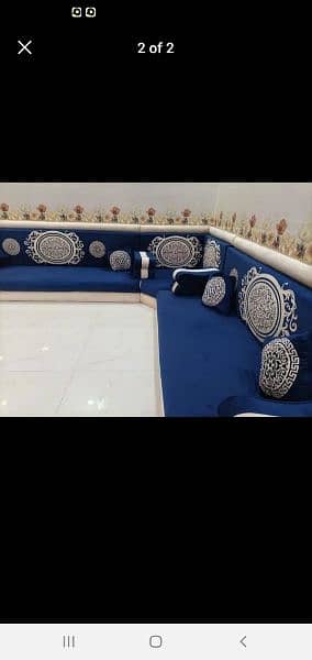 majlis sofa/Arabic Majlis/Arbi Sofa/ running foot 03044333349 1