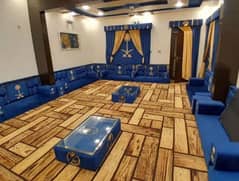 majlis sofa/Arabic Majlis/Arbi Sofa/ running foot 03044333349