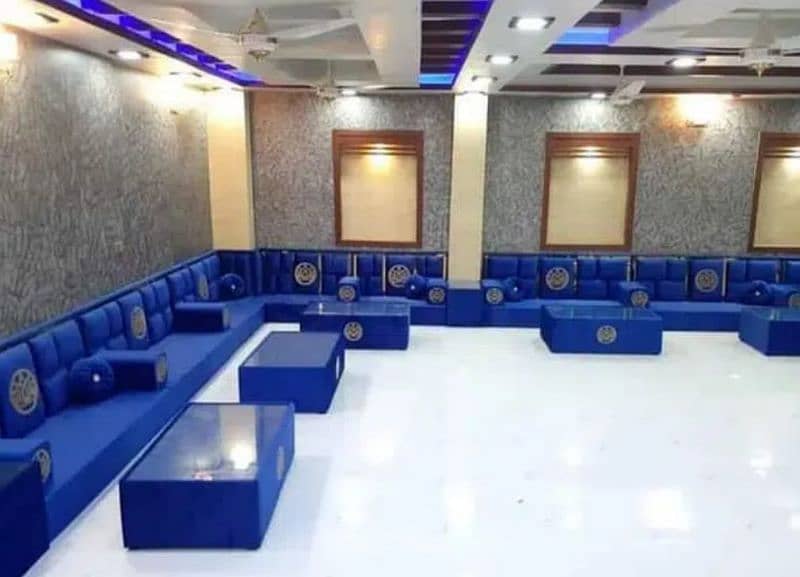 majlis sofa/Arabic Majlis/Arbi Sofa/ running foot 03044333349 0