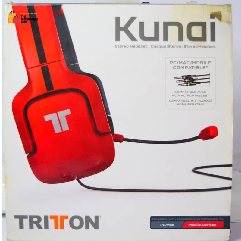 TRITTON Kunai Pro 7.1 Virtual Surround Sound PC Wired Gaming Headphone 1