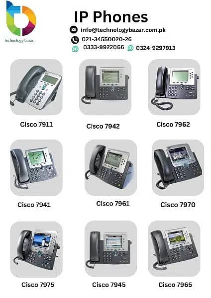 Cisco | Grandstream | Polycom | Yealink | IP Pbx | IP Phones 2