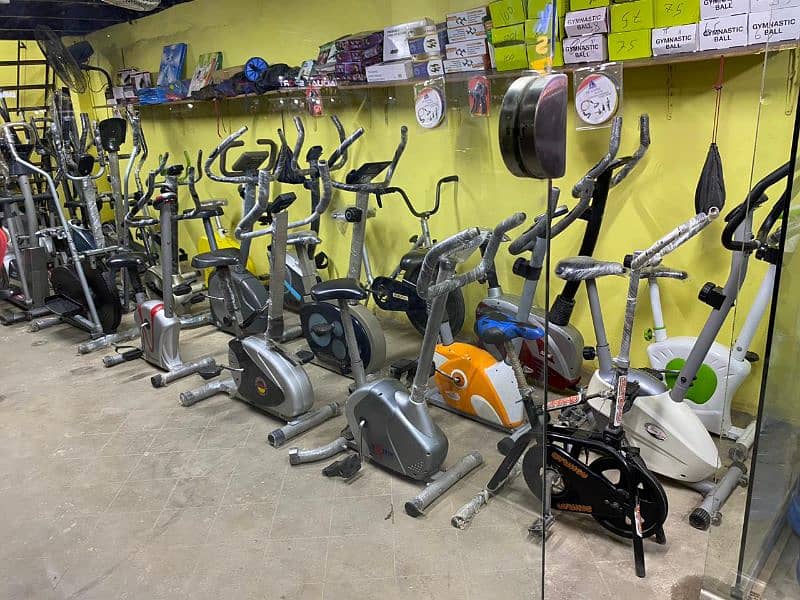 Exercise ( Elliptical cross trainer cycle) 8