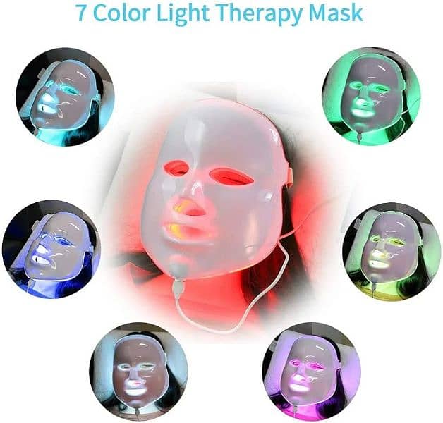 LED Light Therapy Mask Light Therapy Mask LED Mask Photon Face Neck 3