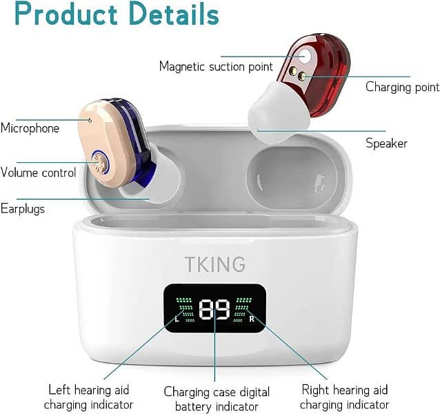 new earphones amplifier hearing aid 5