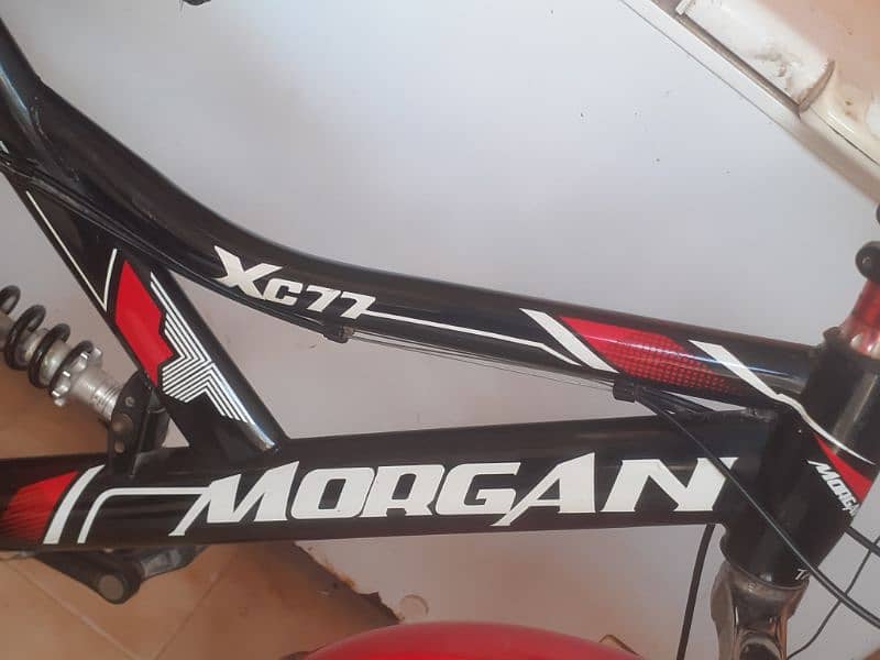 Morgan (original) cycle /double gears/disc brakes. 2
