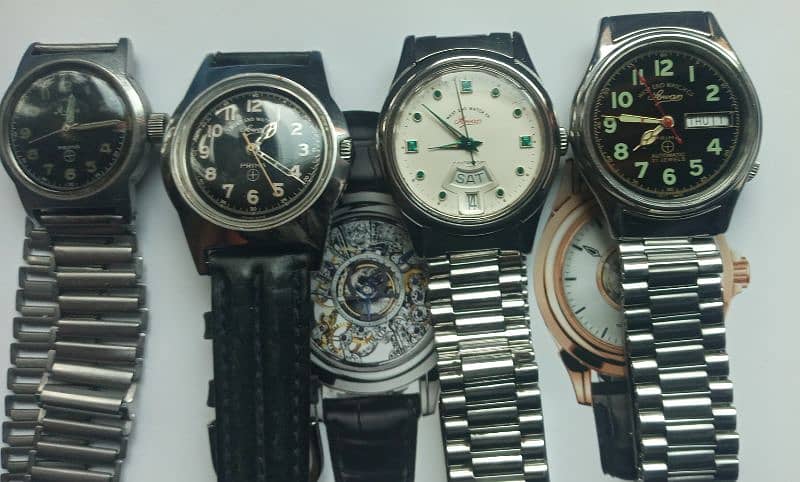 Swiss and Japanese watches, all Original 13