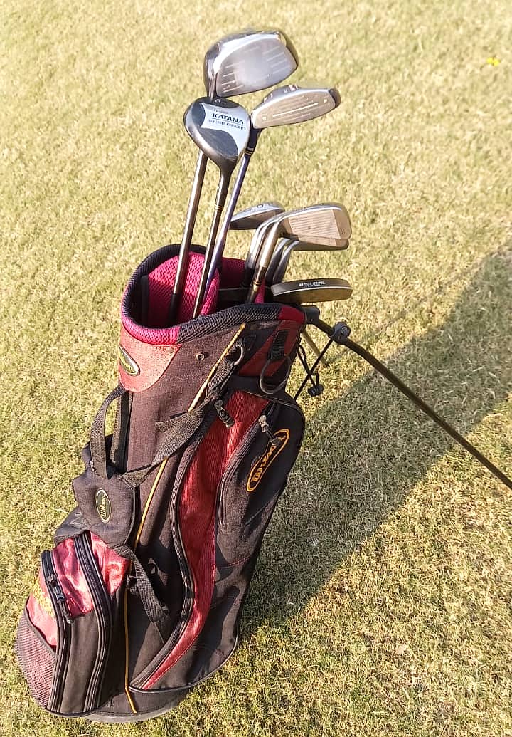 MEN's Golf Set -Woods, Irons,Wedges, Putter, Bag, Sticks,Complete Kit 8
