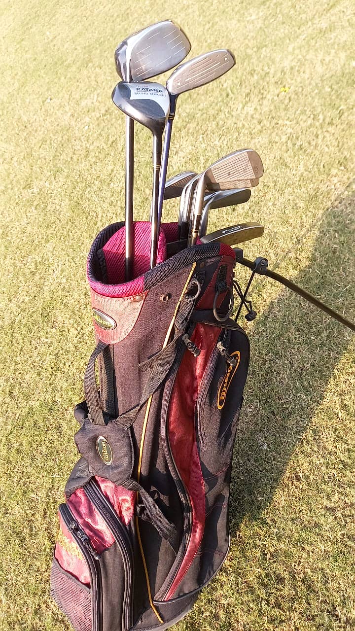 MEN's Golf Set -Woods, Irons,Wedges, Putter, Bag, Sticks,Complete Kit 10