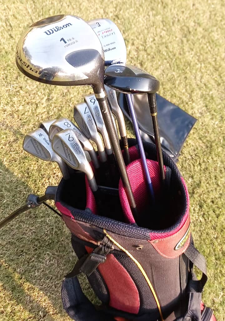MEN's Golf Set -Woods, Irons,Wedges, Putter, Bag, Sticks,Complete Kit 11