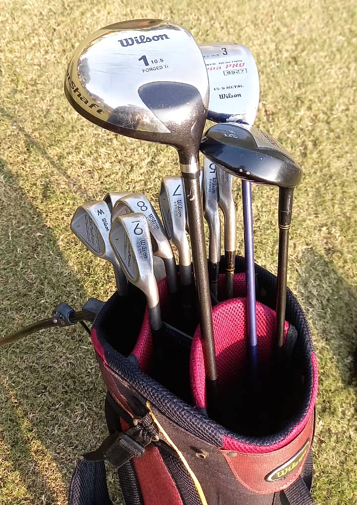 MEN's Golf Set -Woods, Irons,Wedges, Putter, Bag, Sticks,Complete Kit 13