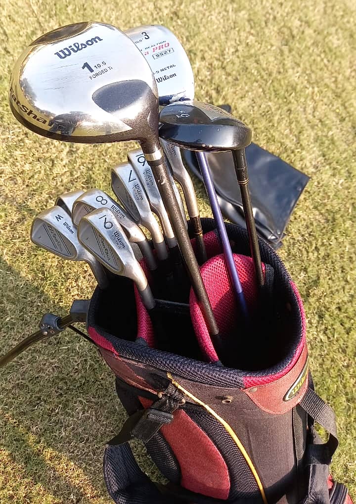 MEN's Golf Set -Woods, Irons,Wedges, Putter, Bag, Sticks,Complete Kit 15