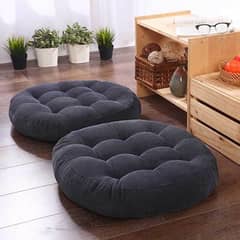 Floor Cushion Best Quality Vilvat  2 piece 3000  All Colors  Available
