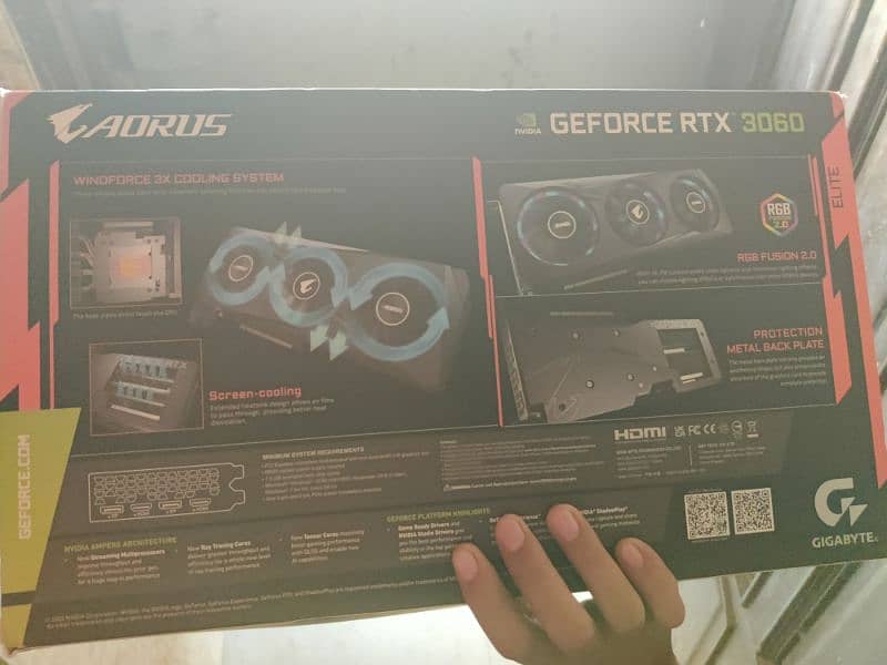 arous elite GEFORCE RTX 3060 12GB 5