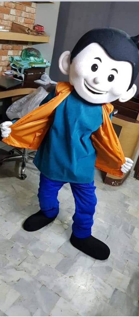 Puppet mascot cartoon costume maker inflatable balloon jumping castle 2