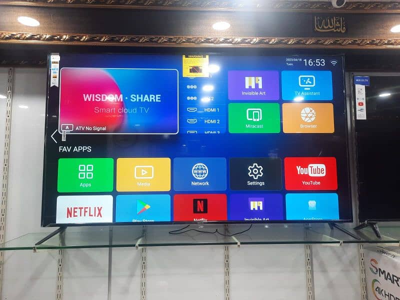 Kamal Offer 43,,Samsung Smart 4k LED TV 3 years warranty 03254998174 1