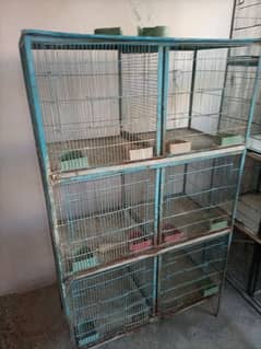 sale 6 portions Cage in good condition.