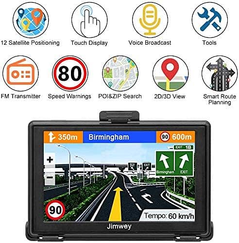 SIXGO GPS Navigation for Car 9 Inch HD Touch Screen GPS Navigation 6