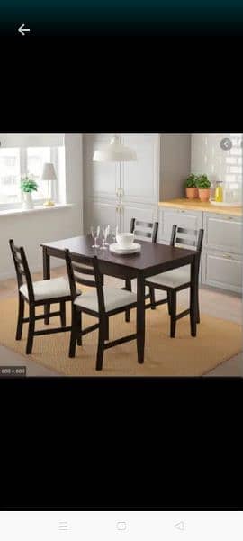 dining table set 4 setar restaurant furniture (wearhouse) 03368236505 3