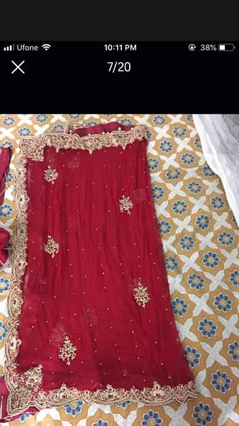 bridal langha and maxi for sale 9