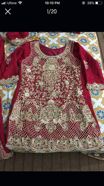bridal langha and maxi for sale 10