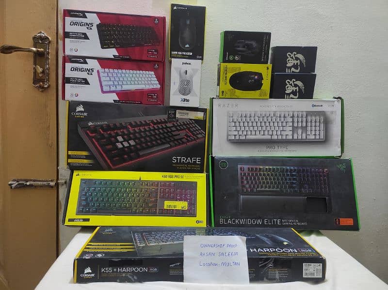 Selling Razer and  Corsair Gaming Keyboards Mouse and Headsets 1