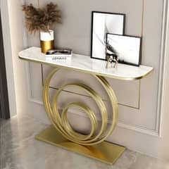 Console table in metal, side table