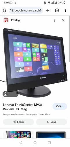 All in one PC touch and none