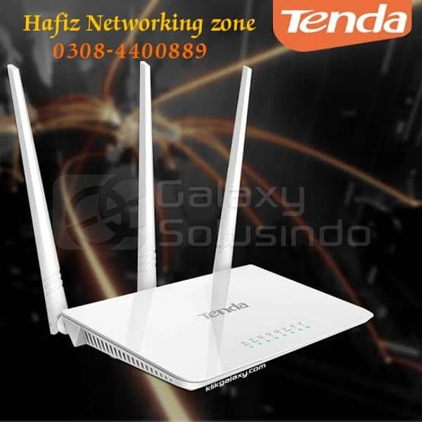 Tenda F3 latest version 2023 3 Antana All internet sported 1