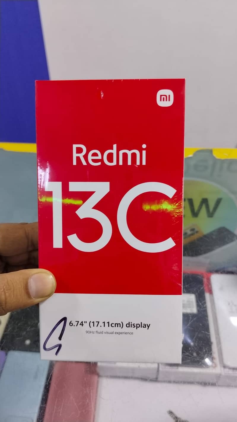 XIAOMI REDMI 13C 6GB/128GB BOX PACk ایک ایڈ میں سب کی پرائس - Mobile Phones  - 1081115986