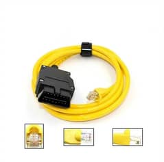 Ethernet RJ45 to OBD2 Connector OBDII Interface F-Series ECU Coding