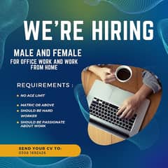Online Job/Full-Time/Part Time/Home Base Job, Boys and Girls