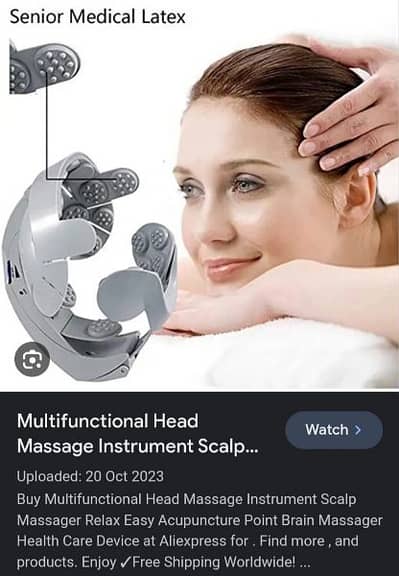 Head Massager , 
Brain Massager Relax
very