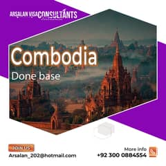 Cambodia E-visit visa DONE BASED 100%